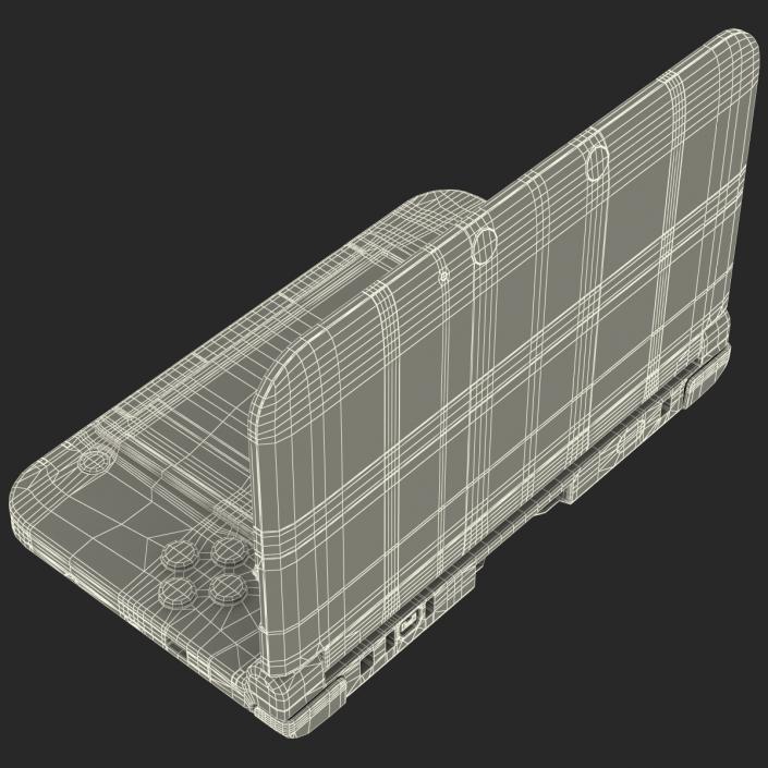 Nintendo 3DS XL Red 3D model