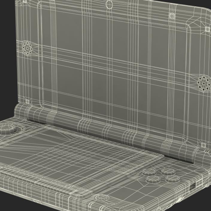 Nintendo 3DS XL Red 3D model