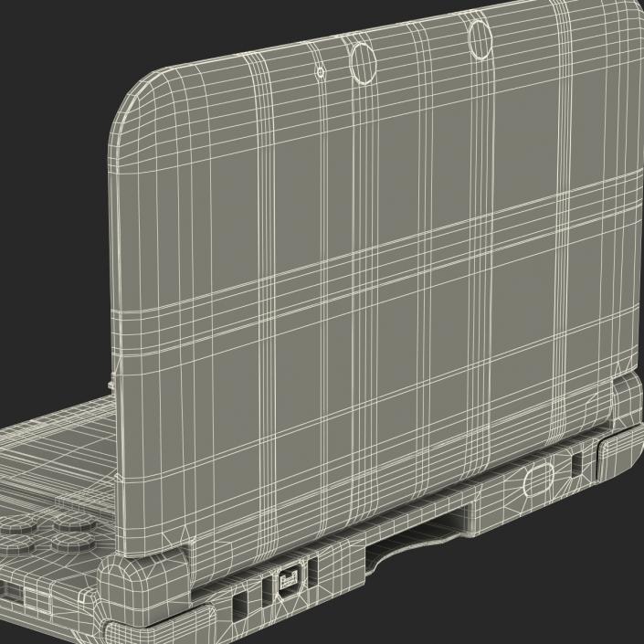 Nintendo 3DS XL Red 3D model