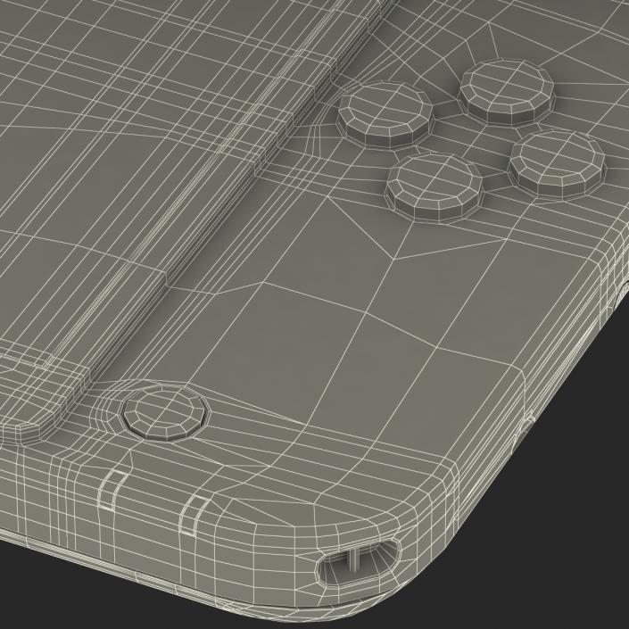 Nintendo 3DS XL Red 3D model