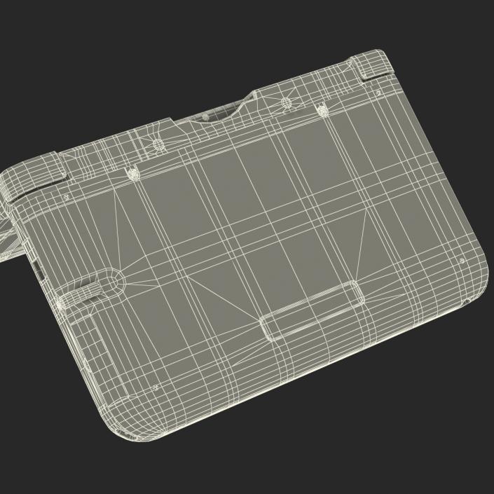 Nintendo 3DS XL Red 3D model