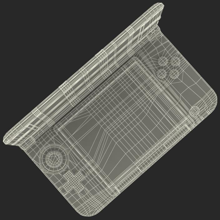 Nintendo 3DS XL Red 3D model