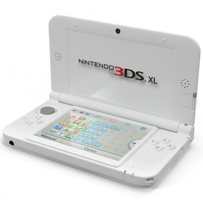 3D Nintendo 3DS XL White