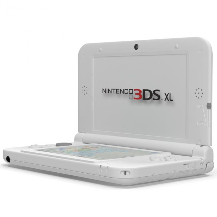 3D Nintendo 3DS XL White