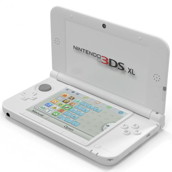 3D Nintendo 3DS XL White