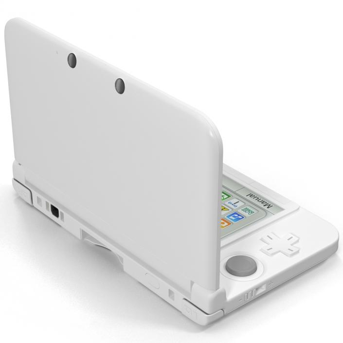 3D Nintendo 3DS XL White