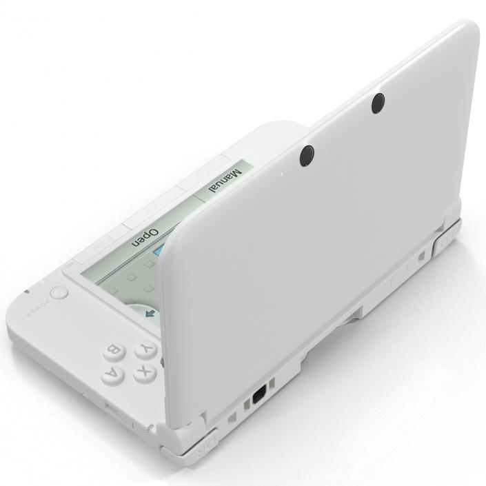 3D Nintendo 3DS XL White