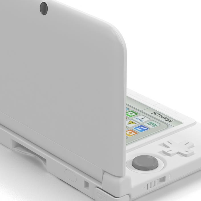 3D Nintendo 3DS XL White