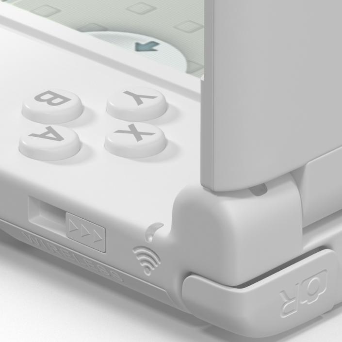 3D Nintendo 3DS XL White