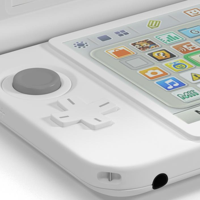 3D Nintendo 3DS XL White