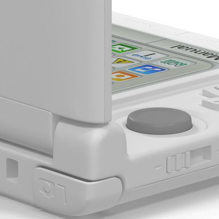 3D Nintendo 3DS XL White