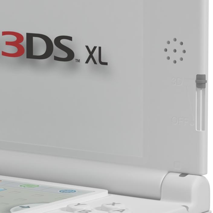 3D Nintendo 3DS XL White