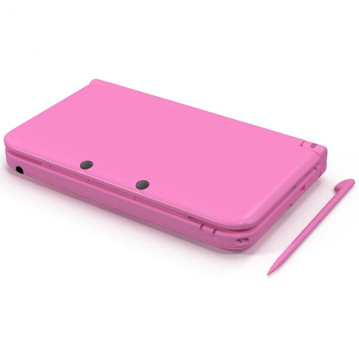 3D model Nintendo 3DS XL Pink