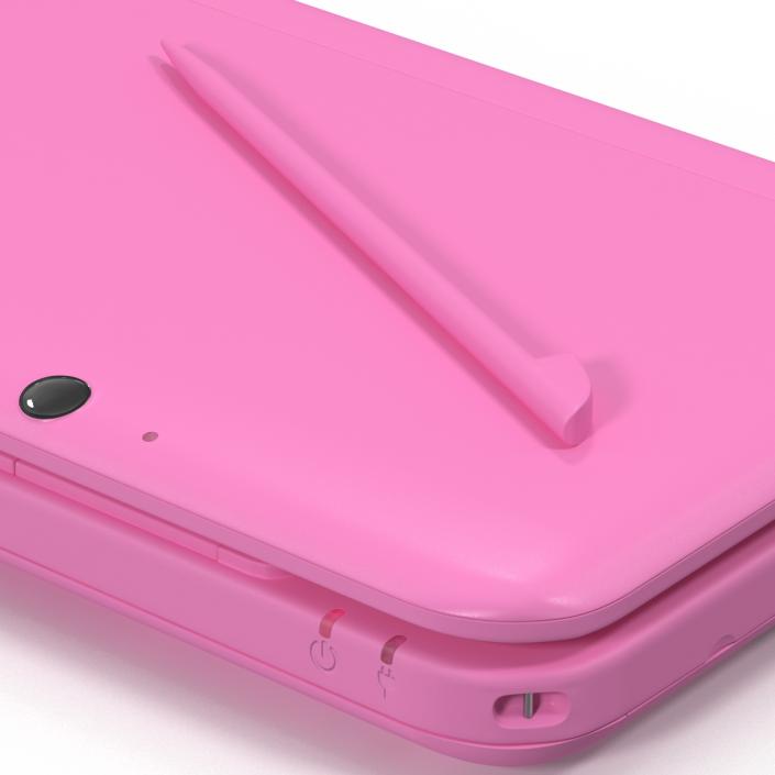 3D model Nintendo 3DS XL Pink