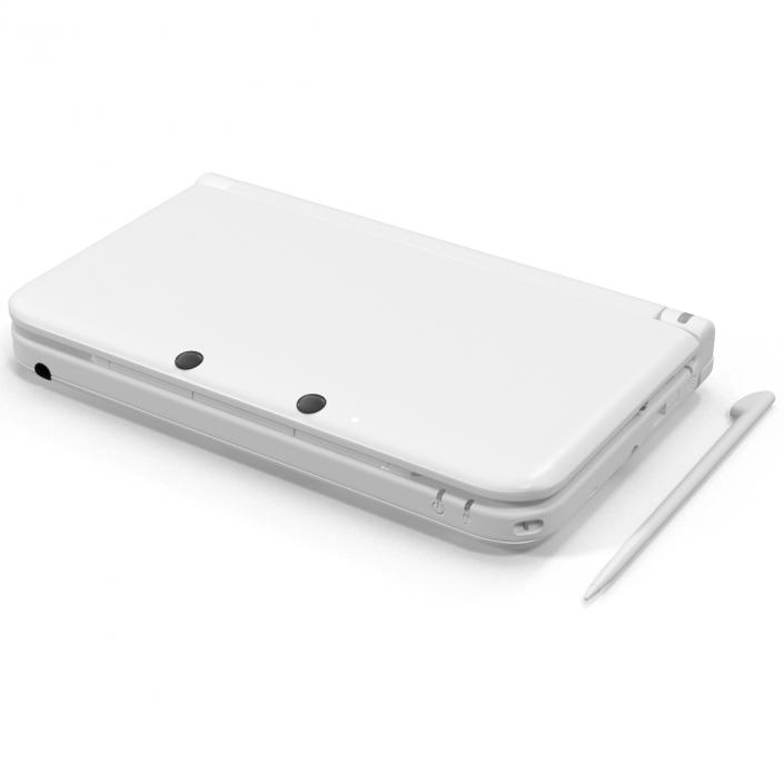 3D Nintendo 3DS XL White