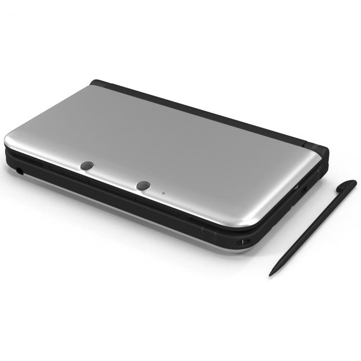 Nintendo 3DS XL Silver 3D