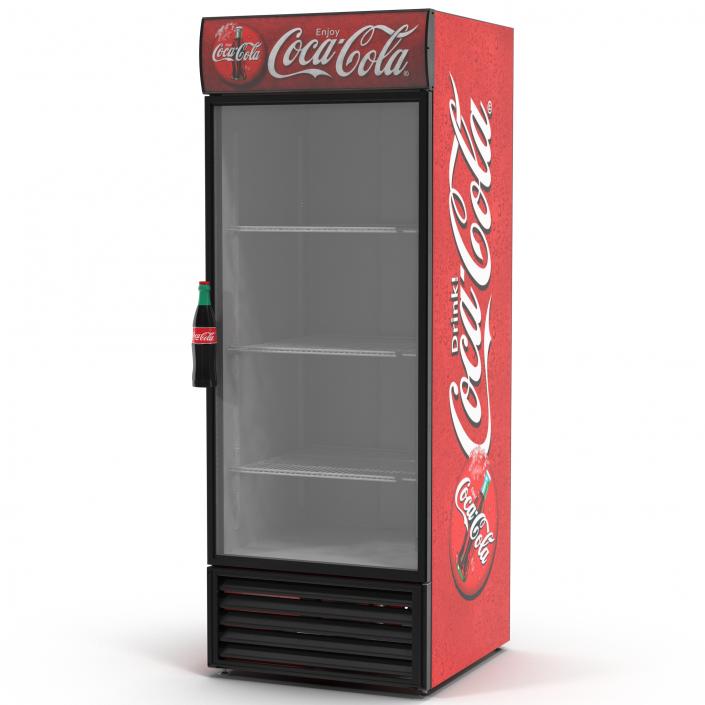 Refrigerator Coca Cola 3D