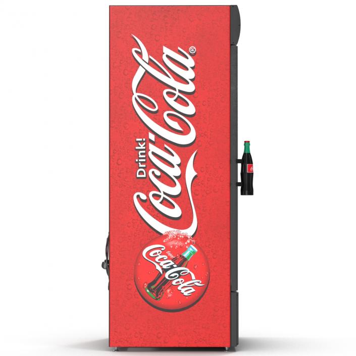 Refrigerator Coca Cola 3D