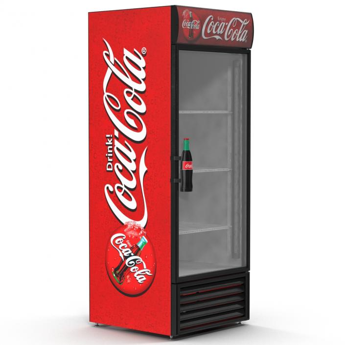 Refrigerator Coca Cola 3D