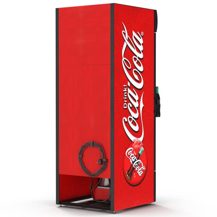 Refrigerator Coca Cola 3D