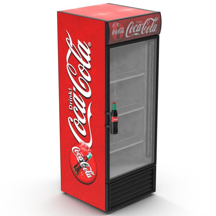 Refrigerator Coca Cola 3D