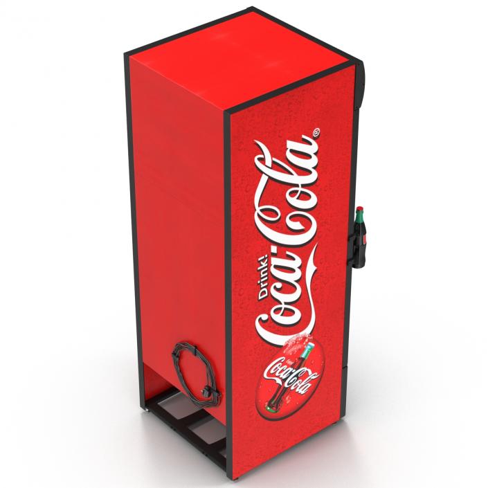 Refrigerator Coca Cola 3D