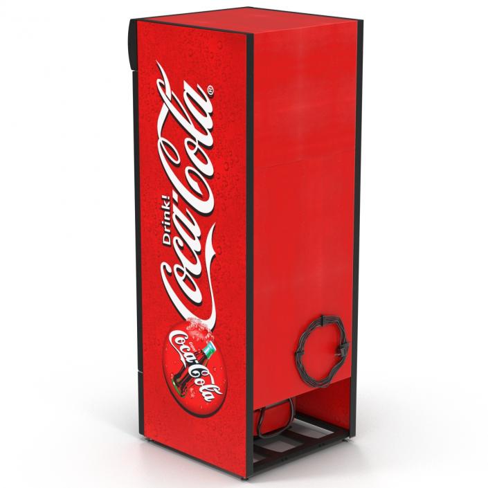 Refrigerator Coca Cola 3D