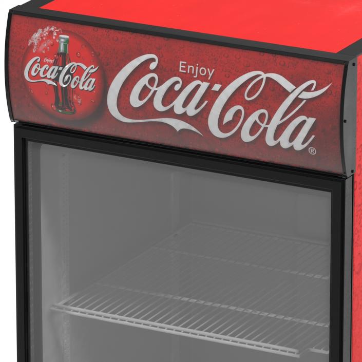 Refrigerator Coca Cola 3D