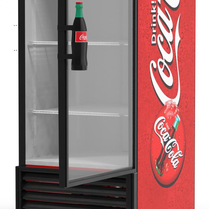 Refrigerator Coca Cola 3D