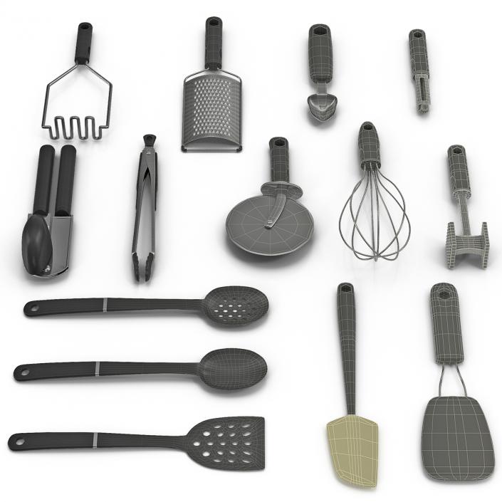 Kitchen Tools 3D Models Set 2 3D model