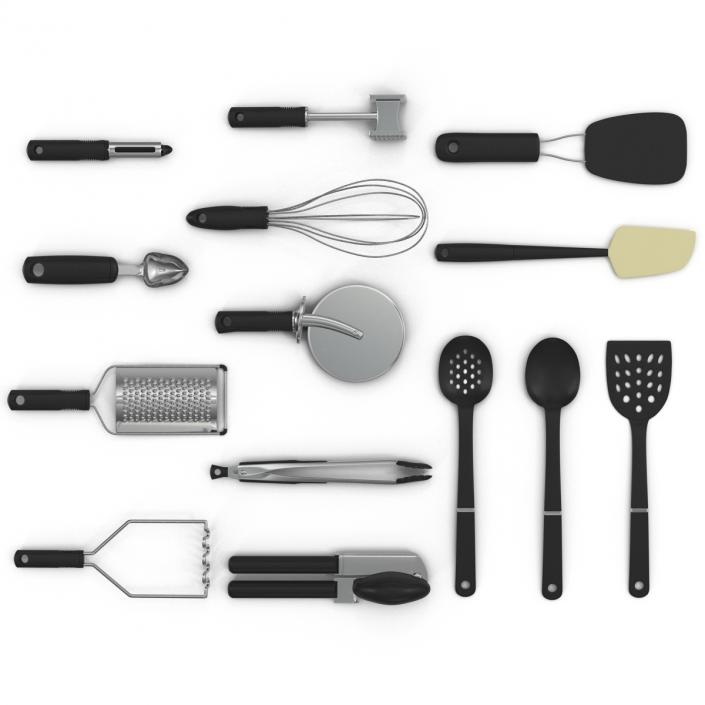 Kitchen Tools 3D Models Set 2 3D model