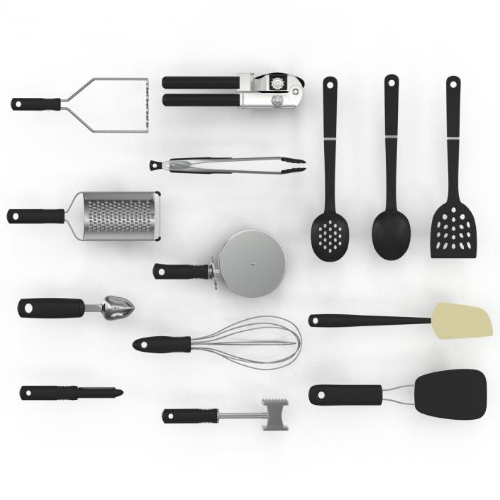 Kitchen Tools 3D Models Set 2 3D model