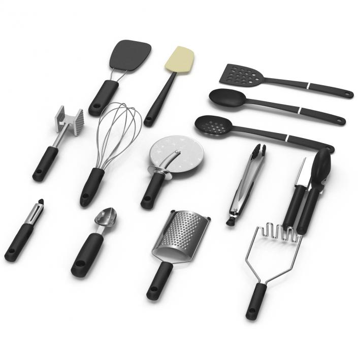 Kitchen Tools 3D Models Set 2 3D model