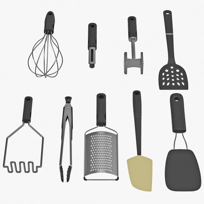 Kitchen Tools 3D Models Set 3 3D model