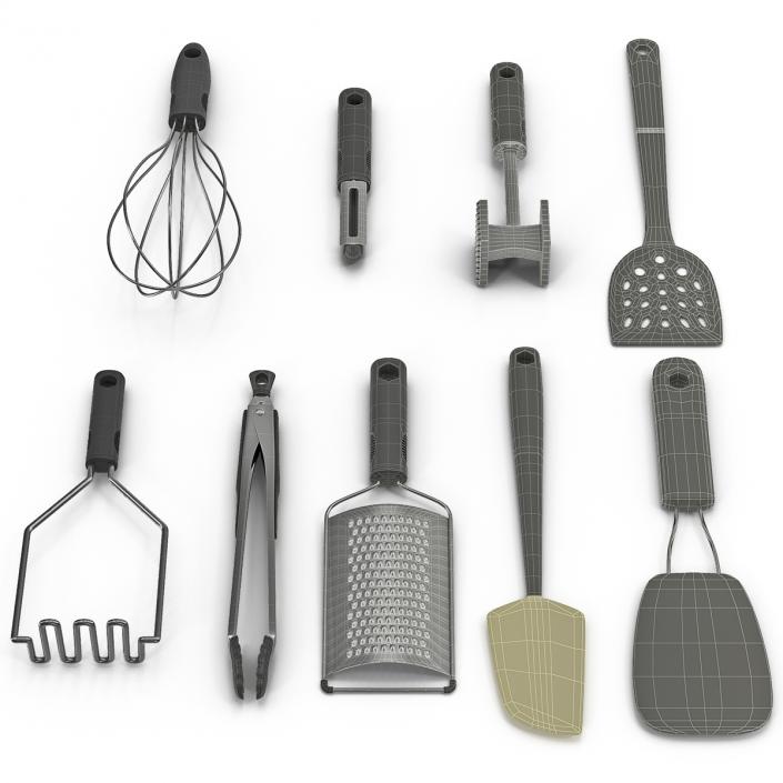 Kitchen Tools 3D Models Set 3 3D model