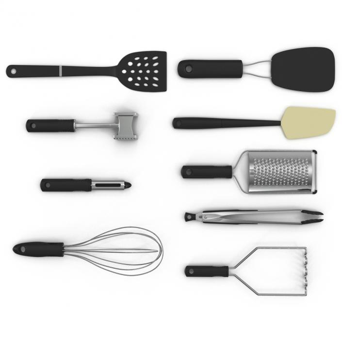 Kitchen Tools 3D Models Set 3 3D model