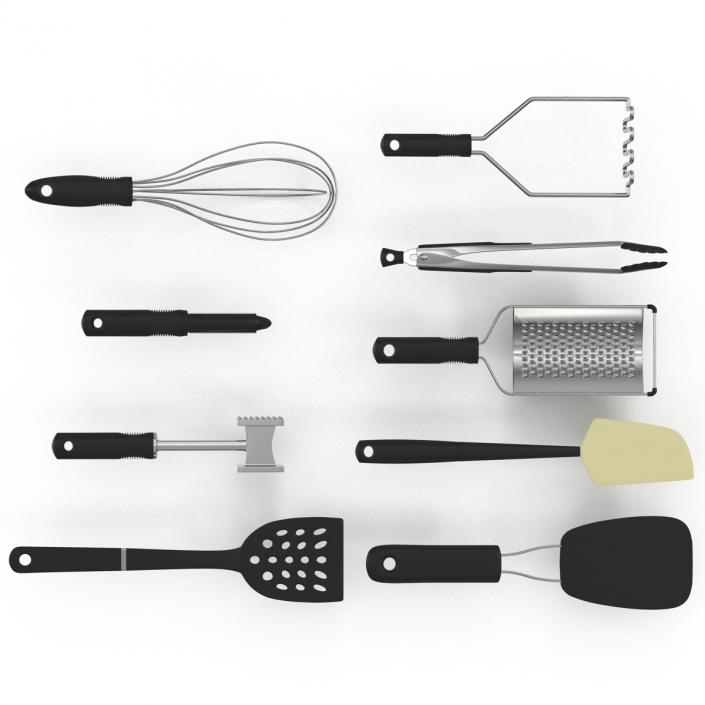 Kitchen Tools 3D Models Set 3 3D model