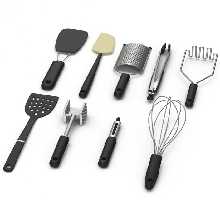 Kitchen Tools 3D Models Set 3 3D model