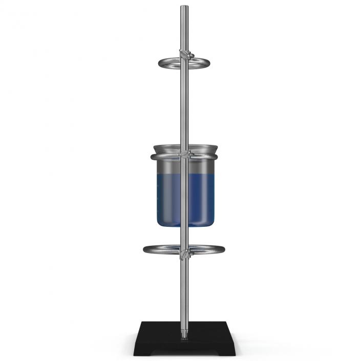 Ring Stand and Beaker 250ml 3D