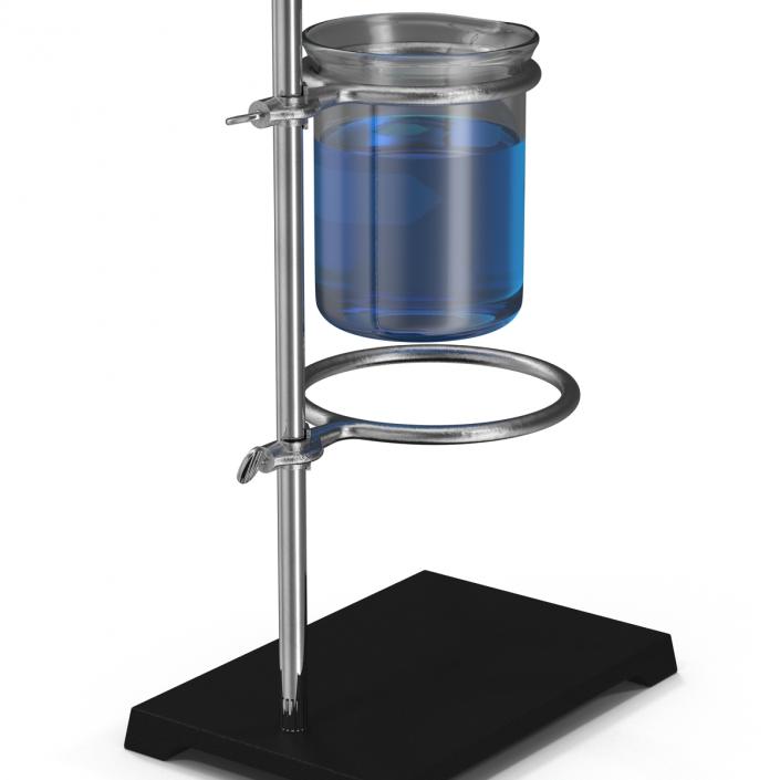 Ring Stand and Beaker 250ml 3D