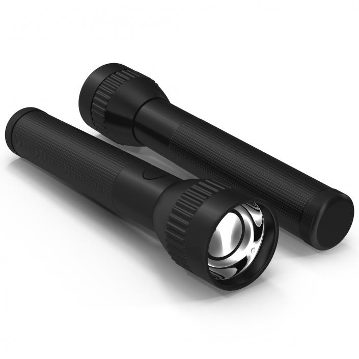 3D model Police Flashlight Generic