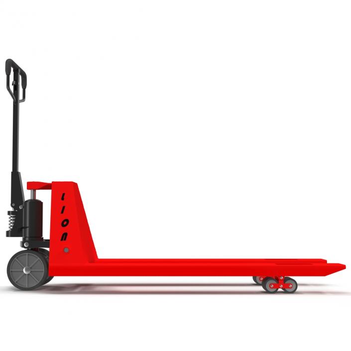 3D model Pallet Jack Red