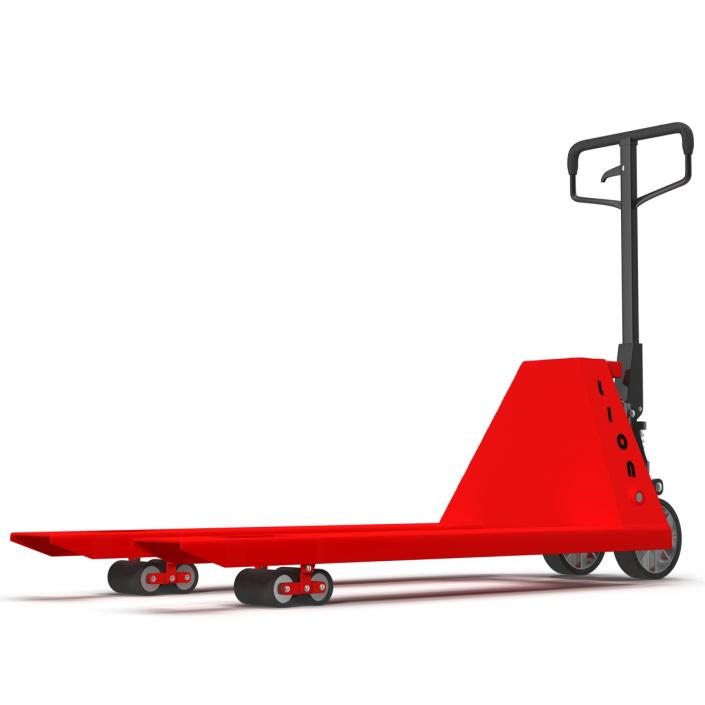 3D model Pallet Jack Red