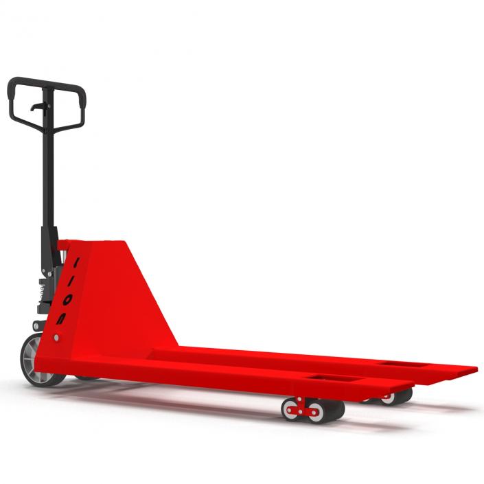 3D model Pallet Jack Red