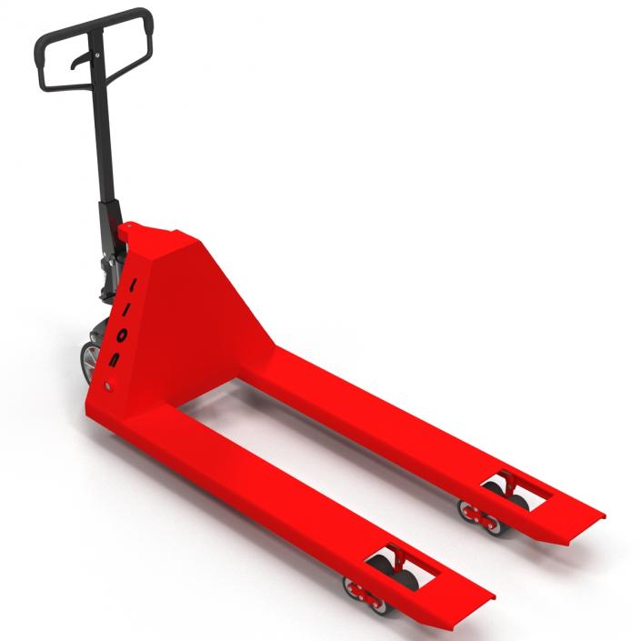 3D model Pallet Jack Red