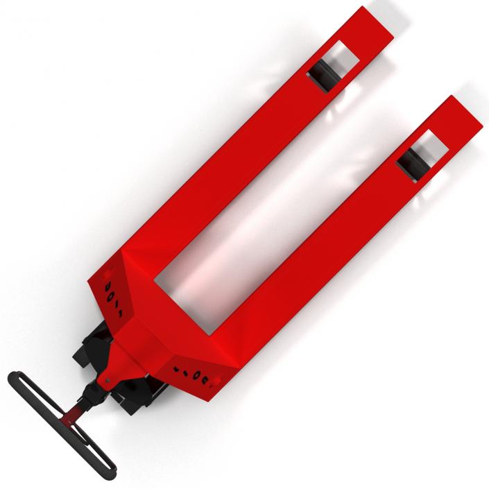 3D model Pallet Jack Red