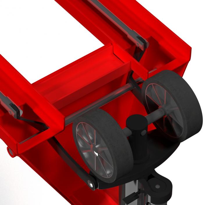 3D model Pallet Jack Red