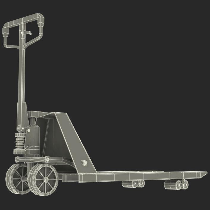 3D model Pallet Jack Red