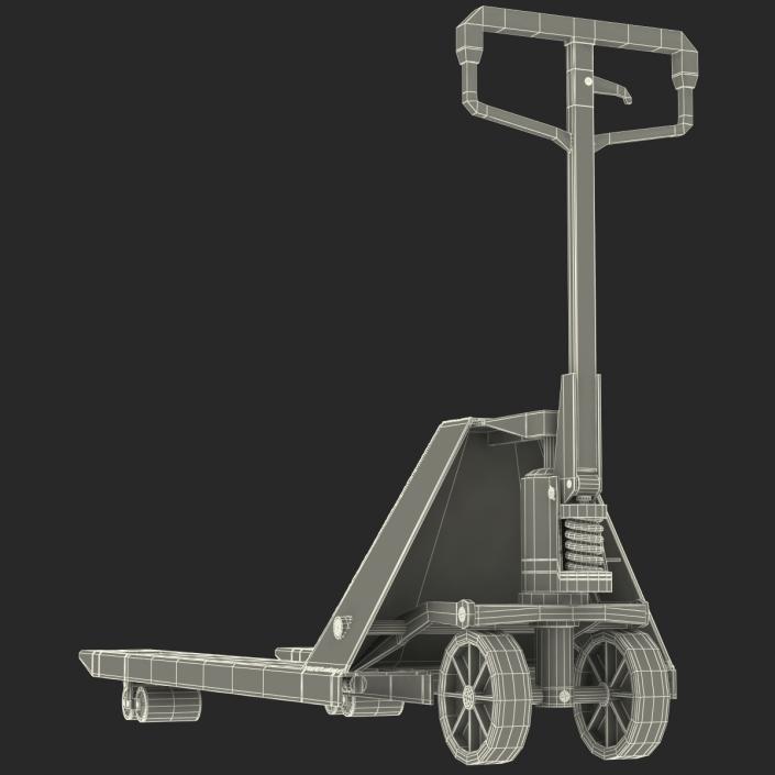 3D model Pallet Jack Red