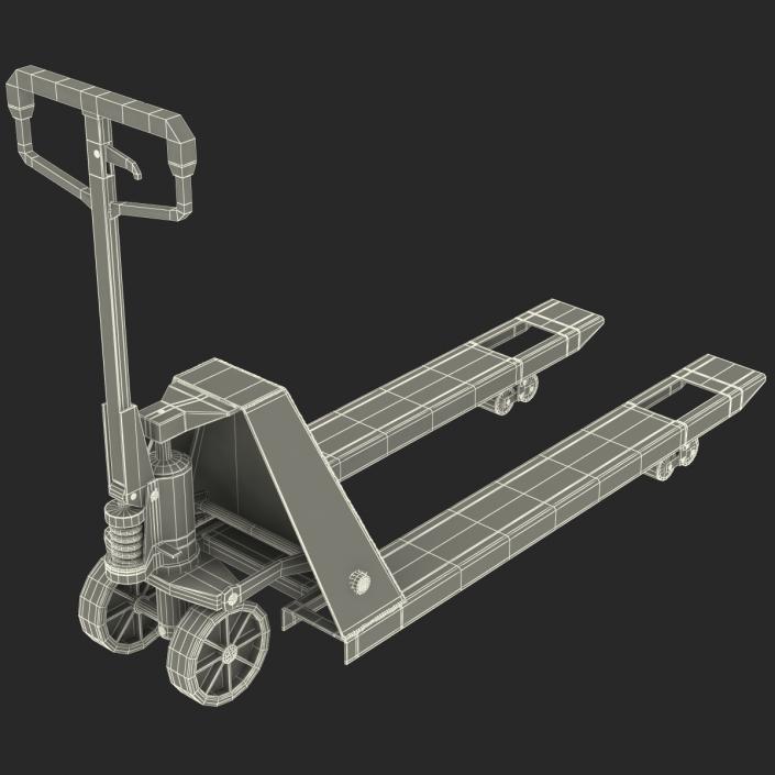 3D model Pallet Jack Red